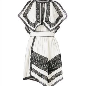 Self portrait black and white dress